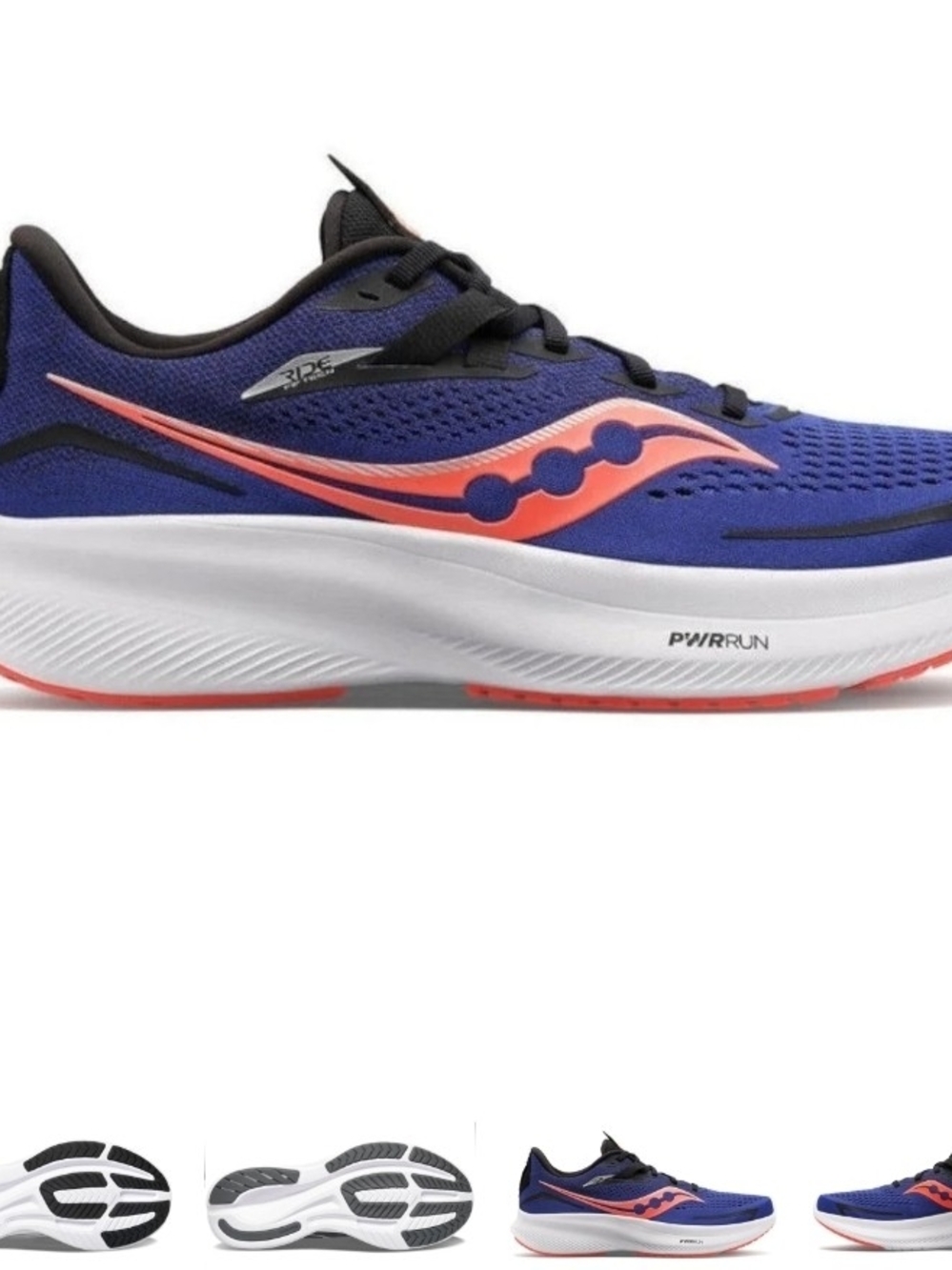 Saucony Mens RIDE 15 Power RUN sneakers Sz 13